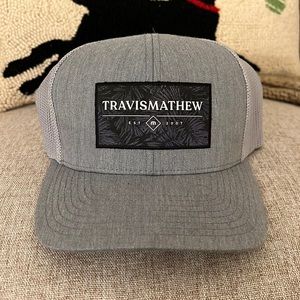 Travis Mathew SnapBack gray hat